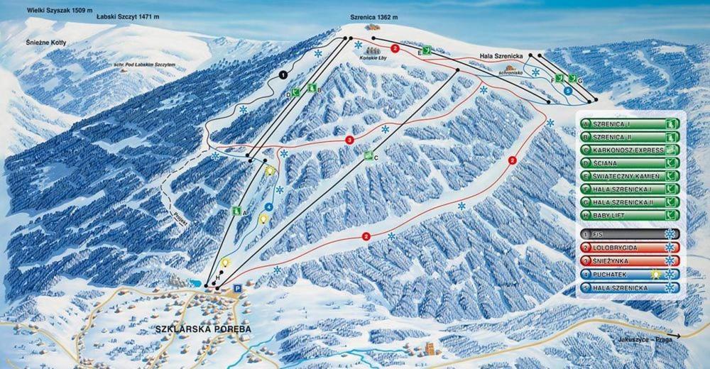 Апартаменти Sudety Hut Подґужин Екстер'єр фото